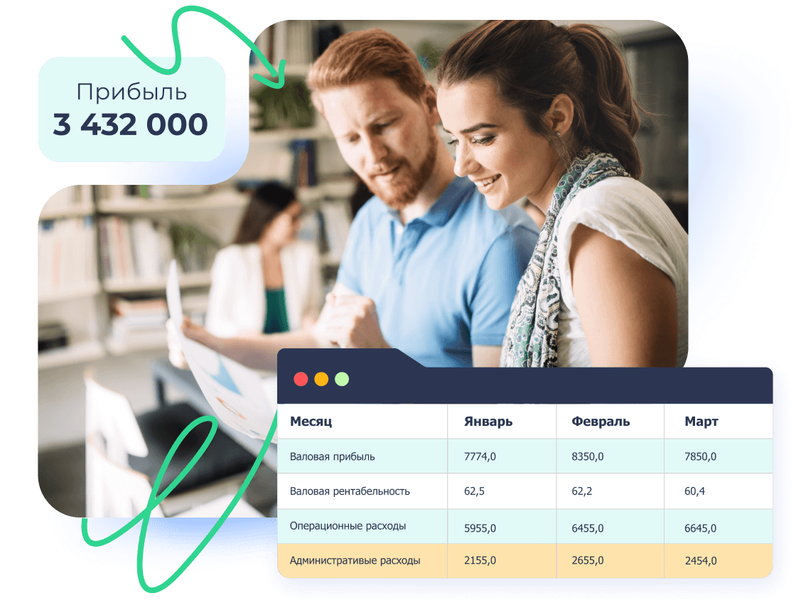 Отчет о прибыли и убытках — шаблон в Excel