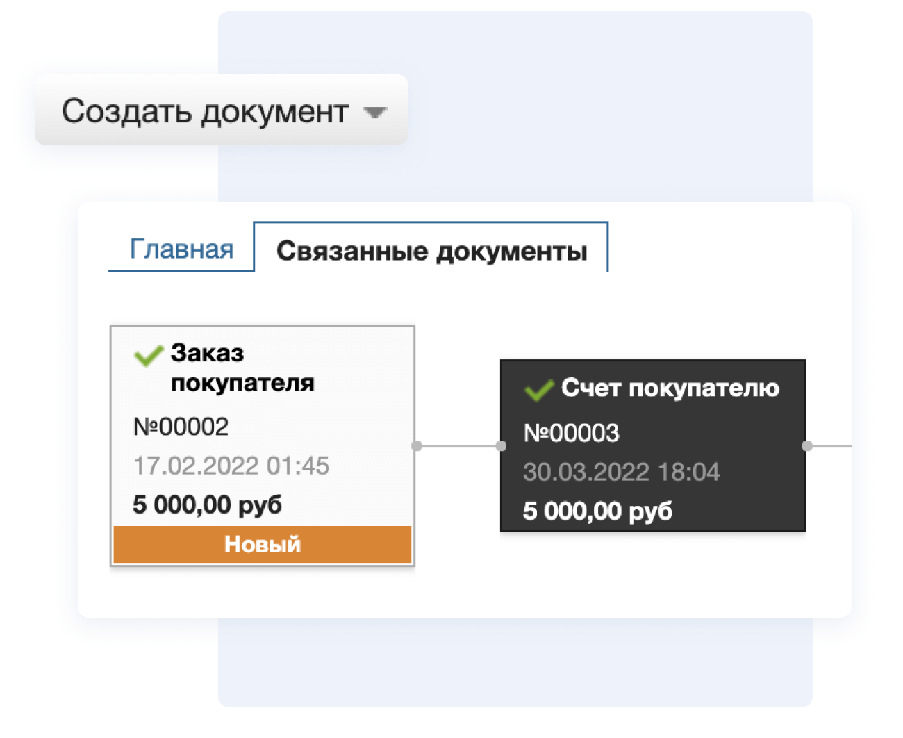 Как выставить счет покупателю в программе МоегоСклада