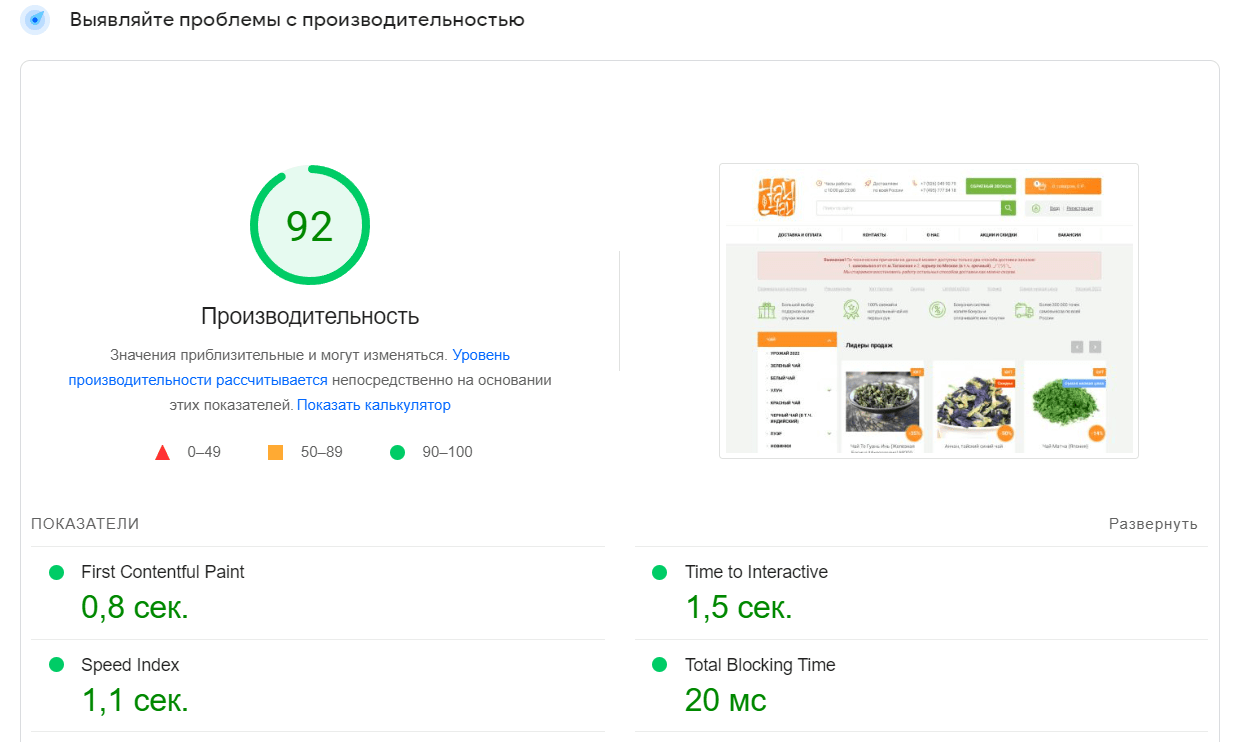 Google PageSpeed Insights