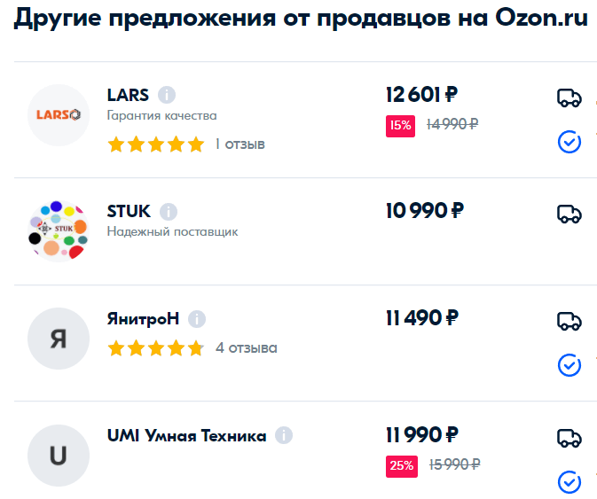 Цена