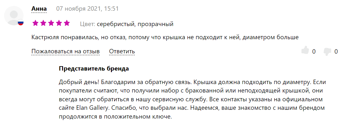 Отзывы