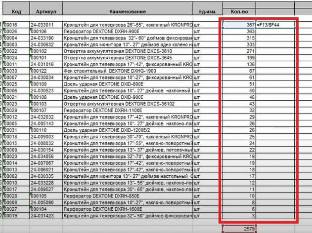 Отчет по продажам в сервисе МойСклад